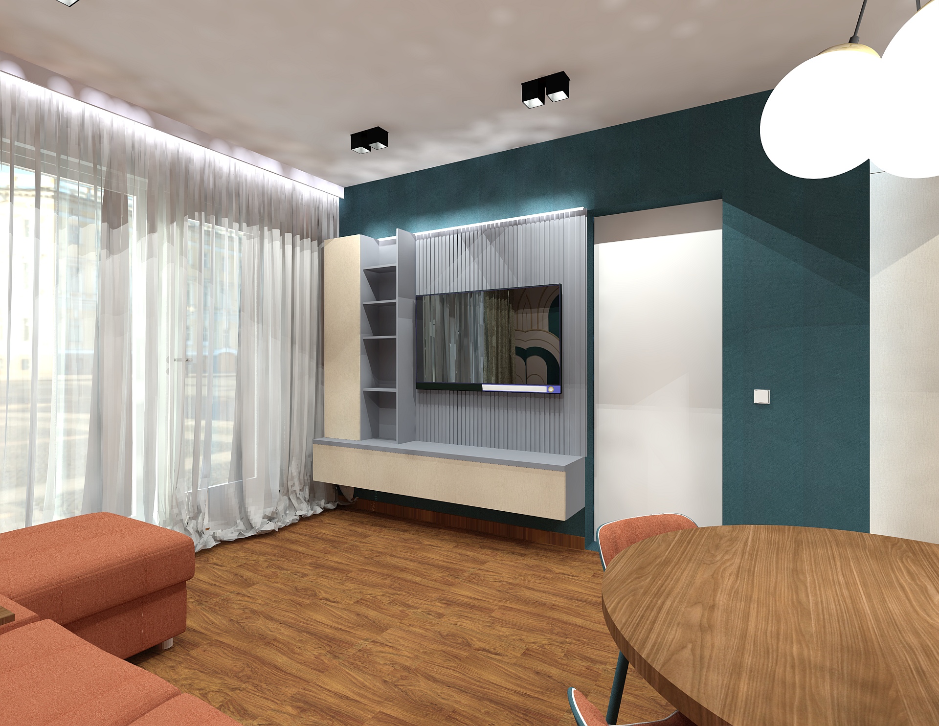 Design interior studio Scarlet 2-44 mp